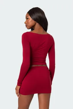 Top lara cut out cruzado de Edikted en Tops para argentina