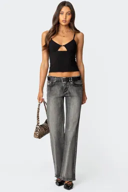 Musculosa liana cut out de Edikted en Tops para argentina