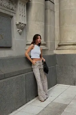Pantalón animal print de Londonmania en Pantalones para argentina