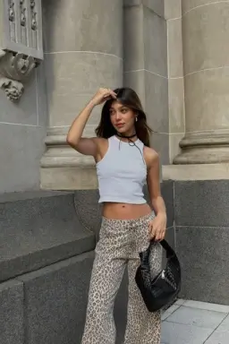 Pantalón animal print de Londonmania en Pantalones para argentina