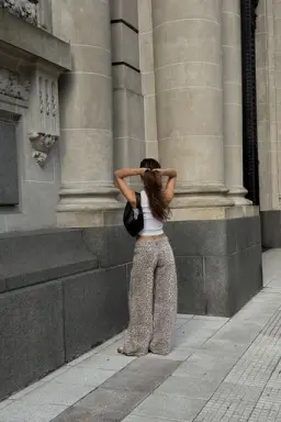 Pantalón animal print de Londonmania en Pantalones para argentina