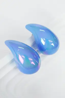Aros drop tornasolados de Exotica Accesorios en Bijouterie para argentina