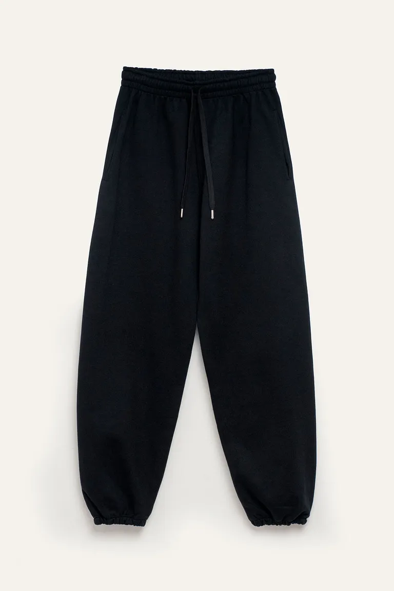 Pantalón urbano con cintura y puños elastizados de calce relajado y estilo casual de 47 Street en Pantalones para argentina