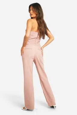 Jeans rectos con cordones de Boohoo en Pantalones para argentina