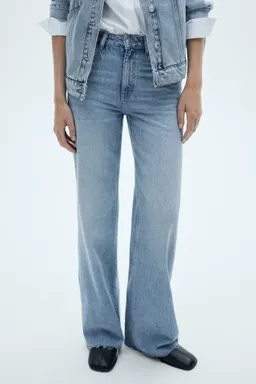 Jeans danila wideleg tiro alto de Mango en Pantalones para argentina