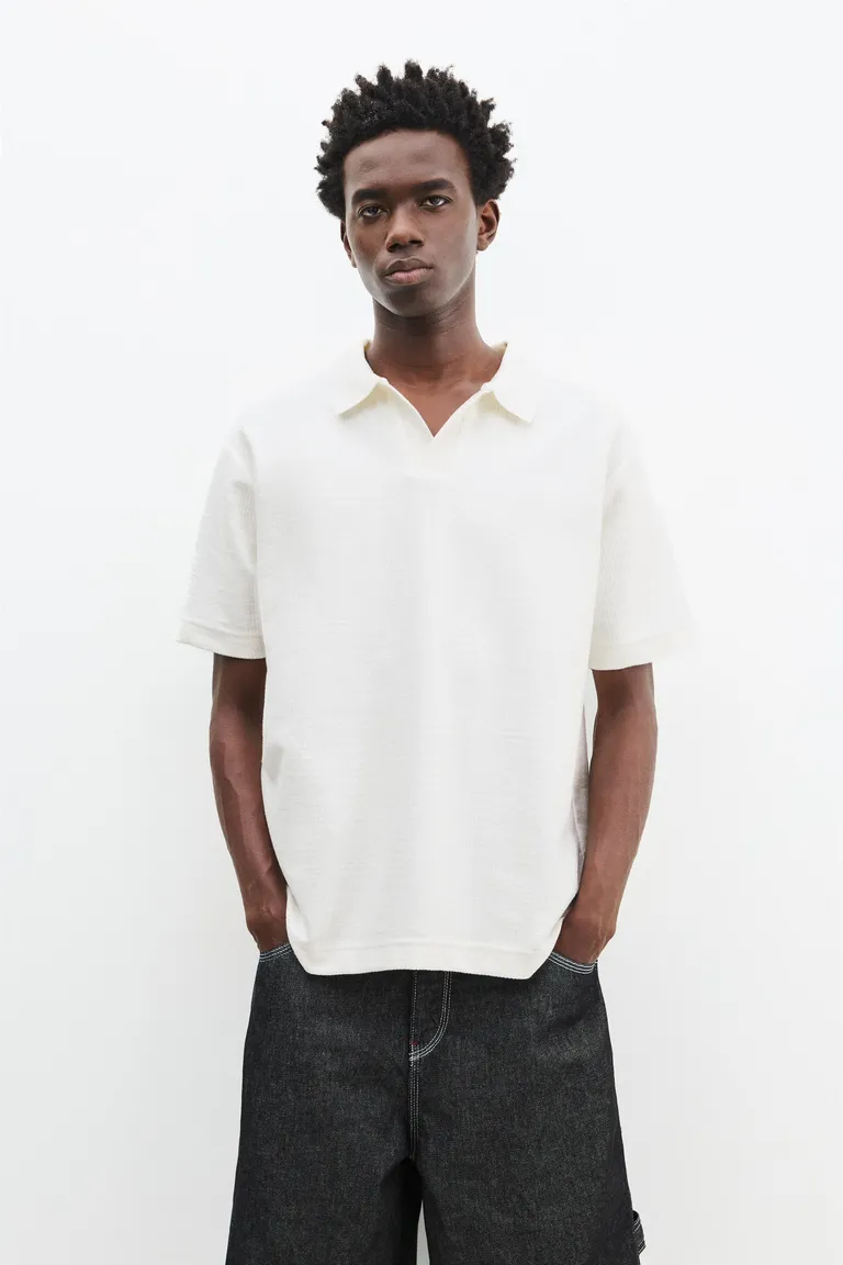 Chomba manga corta texturizada de Pull&Bear en Remeras y Polos para argentina