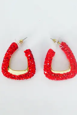 Aros argolla full strass de Exotica Accesorios en Bijouterie para argentina