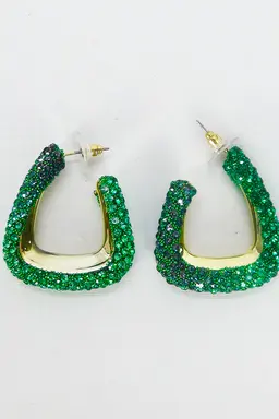 Aros argolla full strass de Exotica Accesorios en Bijouterie para argentina