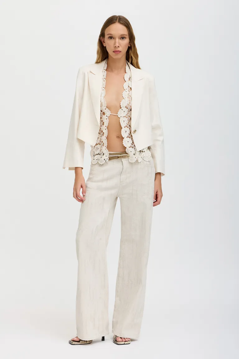 Top de Gipiur Crudo: Prenda Sofisticada y Versátil para Lucir con Estilo de Tucci en Tops para argentina