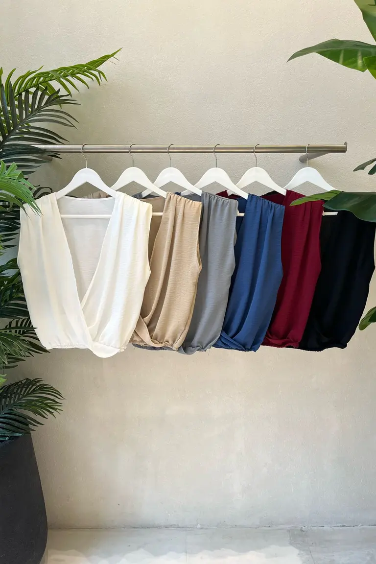 Blusa Cruzada Elegante de Mádava en Blusas para argentina