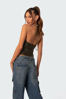 Musculosa sara espalda descubierta de Edikted en Tops para argentina