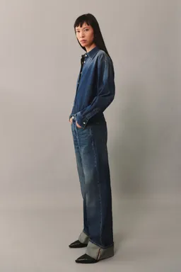 Jeans rectos tiro alto de Mango en Pantalones para argentina