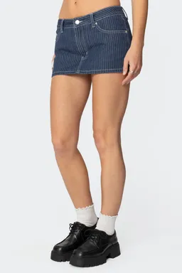 Micro skort denim neria de Edikted en Shorts para argentina