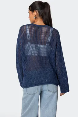 Sweater oversize estrellas de Edikted en Buzos y Sweaters para argentina