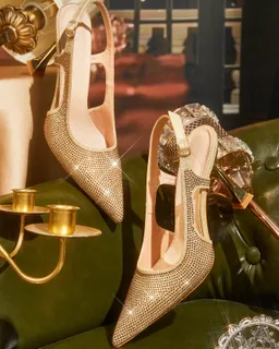Tacones tiras cristales mujer de Cuccoo en Zapatos con Tacos para argentina