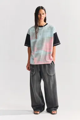 Pantalón jogger stwd plateado de Pull&Bear en Pantalones para argentina