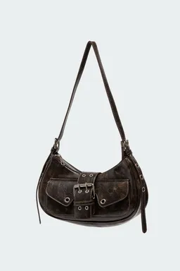Cartera cuero sintético hebilla lavado de Edikted en Bolsos y Carteras para argentina