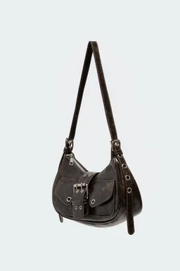 Cartera cuero sintético hebilla lavado de Edikted en Bolsos y Carteras para argentina