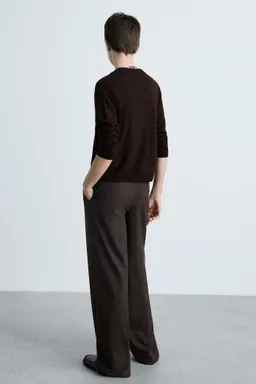 Cárdigan punto cuello pico de Mango en Buzos y Sweaters para argentina