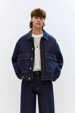 Campera denim selvedge de Pull&Bear en Abrigos y Camperas para argentina