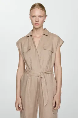 Mono lino estilo cargo de Mango en Monos para argentina