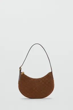 Bolso hombro serraje logo de Mango en Bolsos y Carteras para argentina