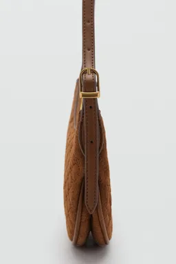Bolso hombro serraje logo de Mango en Bolsos y Carteras para argentina