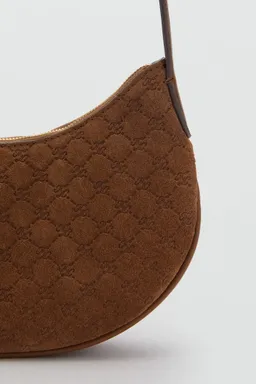 Bolso hombro serraje logo de Mango en Bolsos y Carteras para argentina