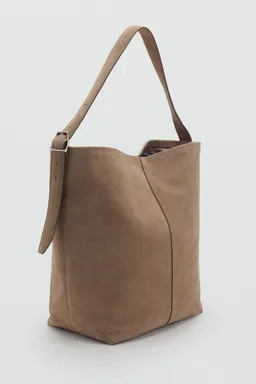 Bolso shopper cuero de Mango en Bolsos y Carteras para argentina