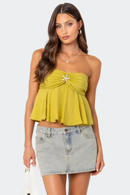 Top strapless estrella mar de Edikted en Tops para argentina