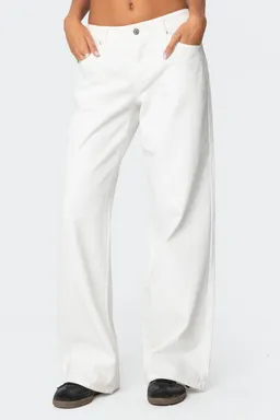 Roman jeans tiro bajo slouchy de Edikted en Pantalones para argentina