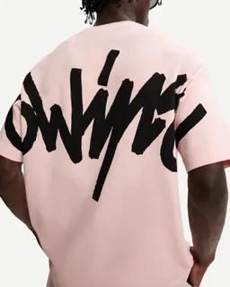 Remera felpa manga corta estampada de Bershka en Remeras y Polos para argentina