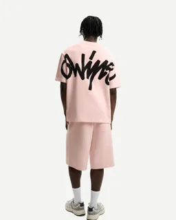 Remera felpa manga corta estampada de Bershka en Remeras y Polos para argentina