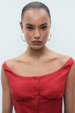 Vestido midi con botones de Mango en Vestidos para argentina