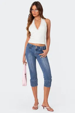 Top halter encaje carolyn de Edikted en Tops para argentina