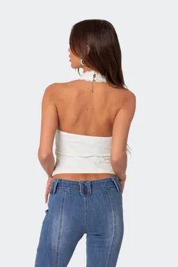 Top halter encaje carolyn de Edikted en Tops para argentina