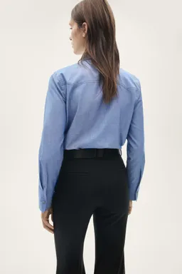 Camisa algodón con tachuelas de Mango en Camisas para argentina