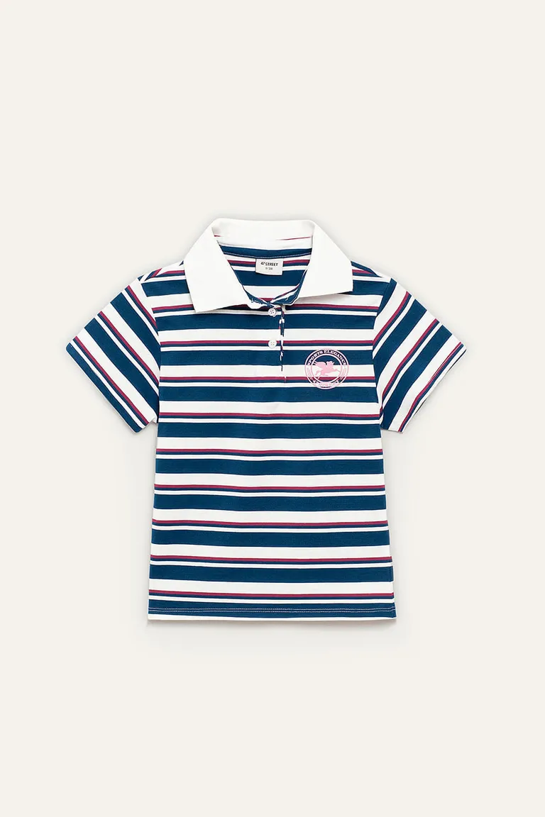 Buzo rayado con cuello tejido a contratono y diseño exclusivo de ajuste relajado de 47 Street en Buzos y Sweaters para argentina