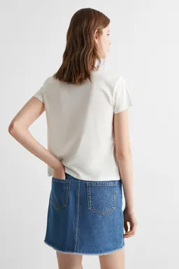 Remera con mensaje estampado de Mango Teen en Remeras para argentina