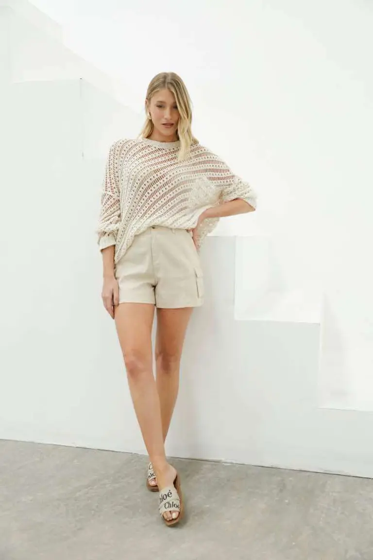 Short de Lino Cargo de Hesed en Shorts para argentina