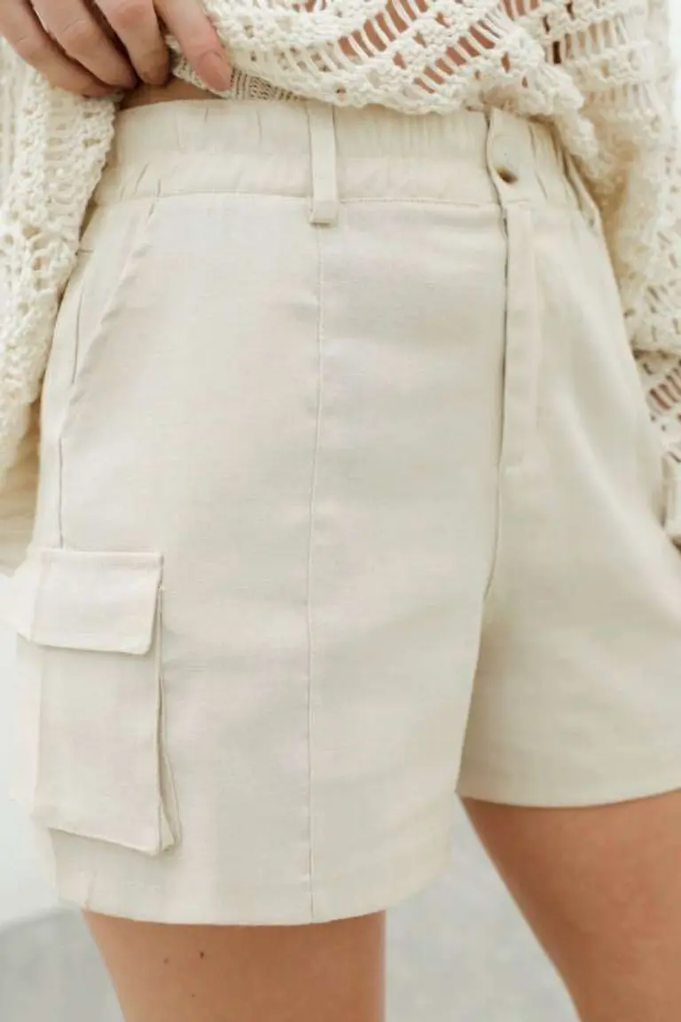 Short de Lino Cargo de Hesed en Shorts para argentina