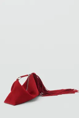 Bolso mano piel flecos de Mango en Bolsos y Carteras para argentina