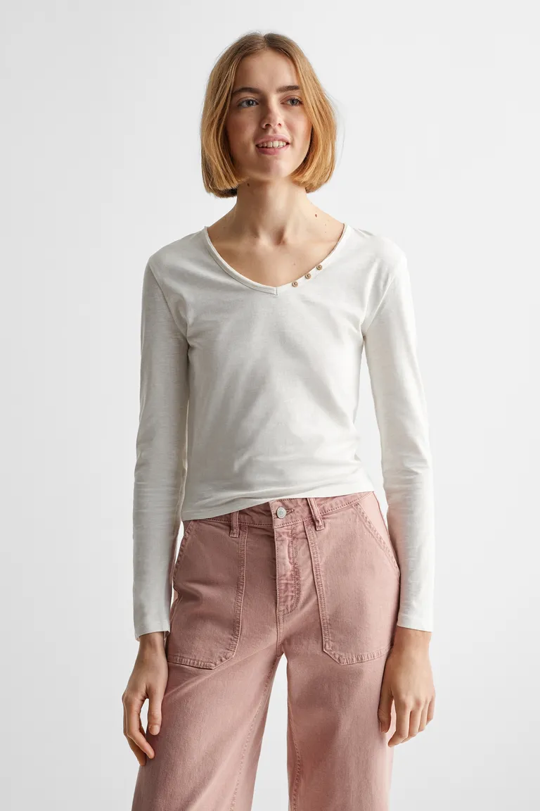 Remera con botones de Mango Teen en Remeras para argentina