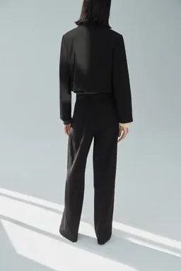 Pantalón traje recto lazo de Mango en Pantalones para argentina
