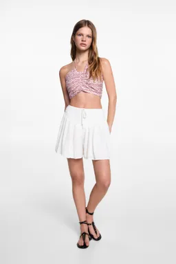 Top crop estampado de Mango Teen en Tops para argentina