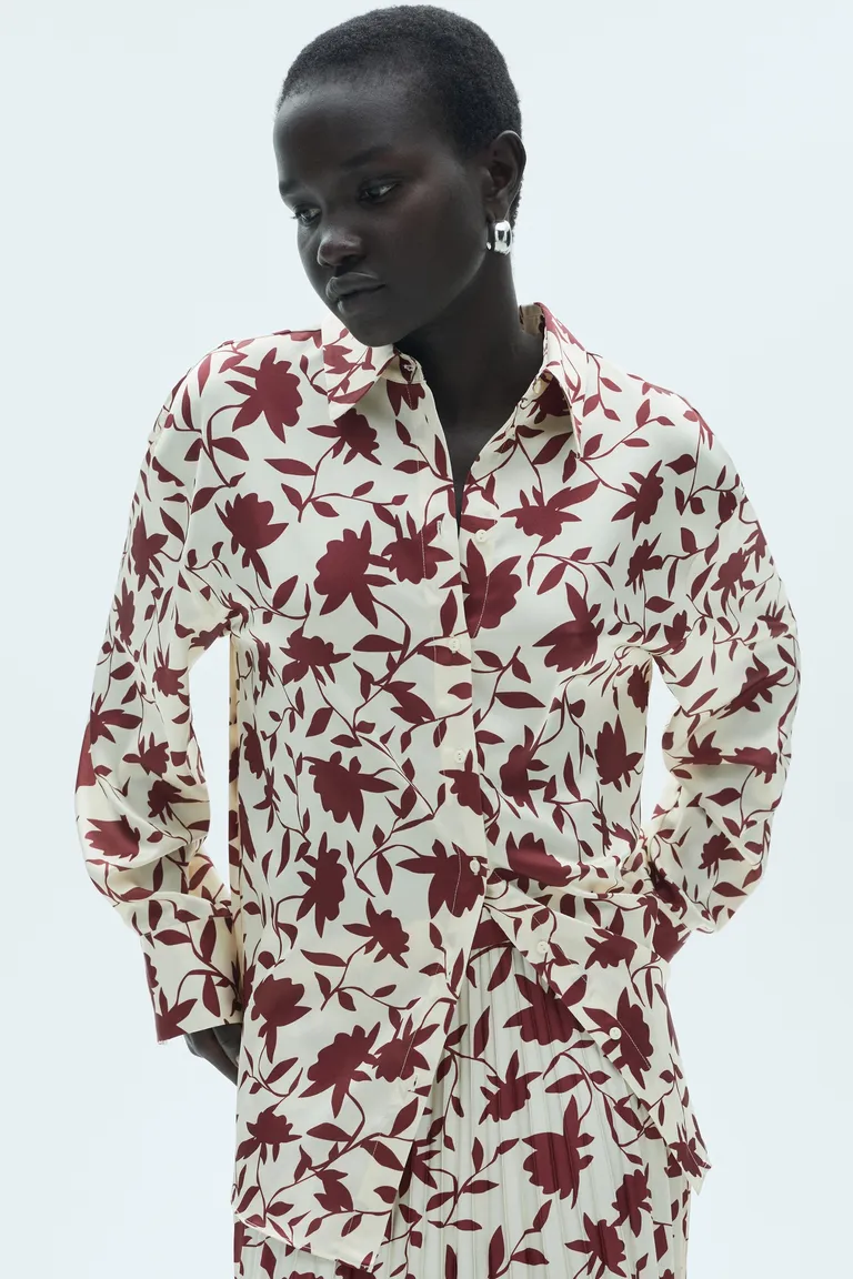 Camisa estampado floral de Mango en Camisas para argentina