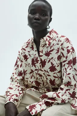Camisa estampado floral de Mango en Camisas para argentina