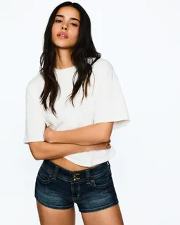 Micro short denim de Bershka en Shorts para argentina