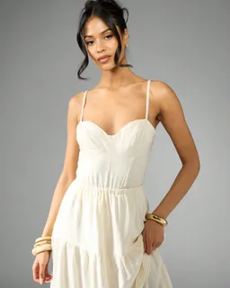 Mono largo lino bohemio de Missguided en Monos para argentina