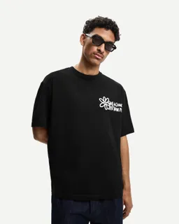 Remera manga corta estampada de Bershka en Remeras y Polos para argentina